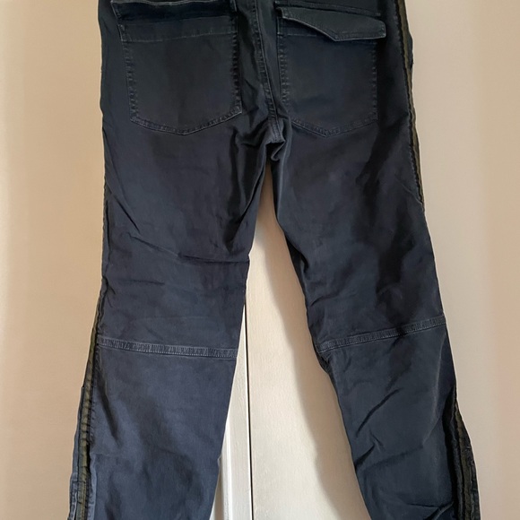 Nili Lotan Military Pant Navy with Side stripe - Picture 5 of 7
